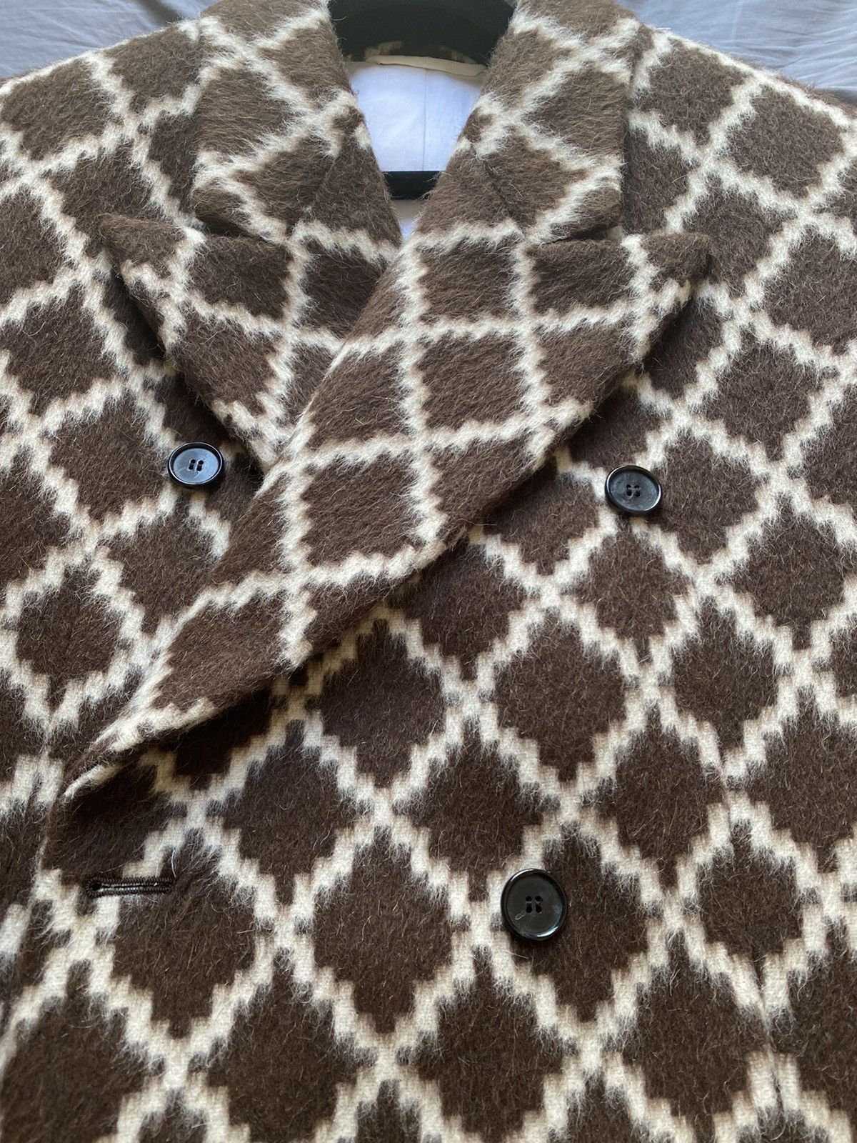Calvin Klein 205W39NYC × Raf Simons Calvin Klein 205W39NYC Alpaca-Wool Coat Size S / US 4 / IT 40 - 7 Thumbnail