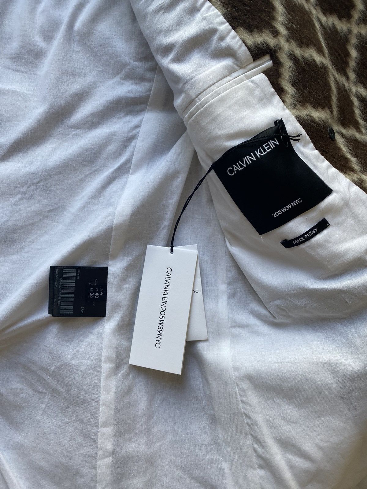 Calvin Klein 205W39NYC × Raf Simons Calvin Klein 205W39NYC Alpaca-Wool Coat Size S / US 4 / IT 40 - 3 Thumbnail