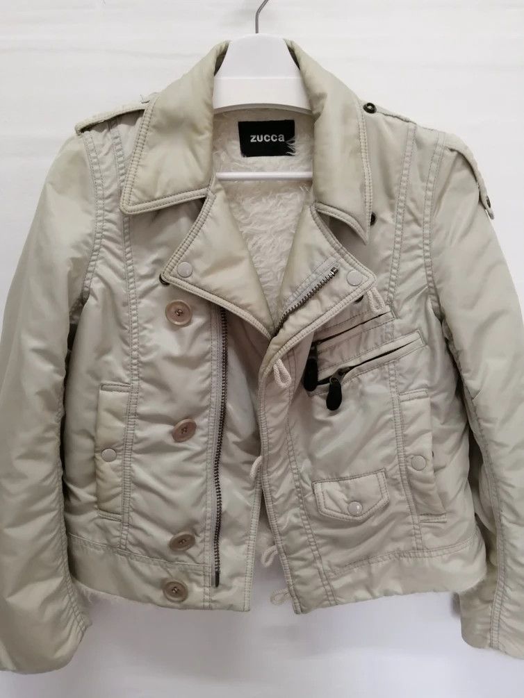 Zucca Vintage ZUCCA Cropped Jacket by Issey Miyake Size US M / EU 48-50 / 2 - 3 Thumbnail
