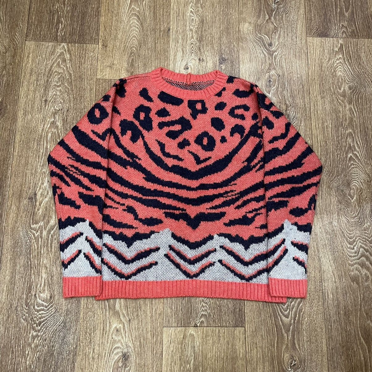 20471120 Vintage Y2K Art Sweater Mohair Grass Streetwear Kanye Travis Size US S / EU 44-46 / 1 - 1 Thumbnail