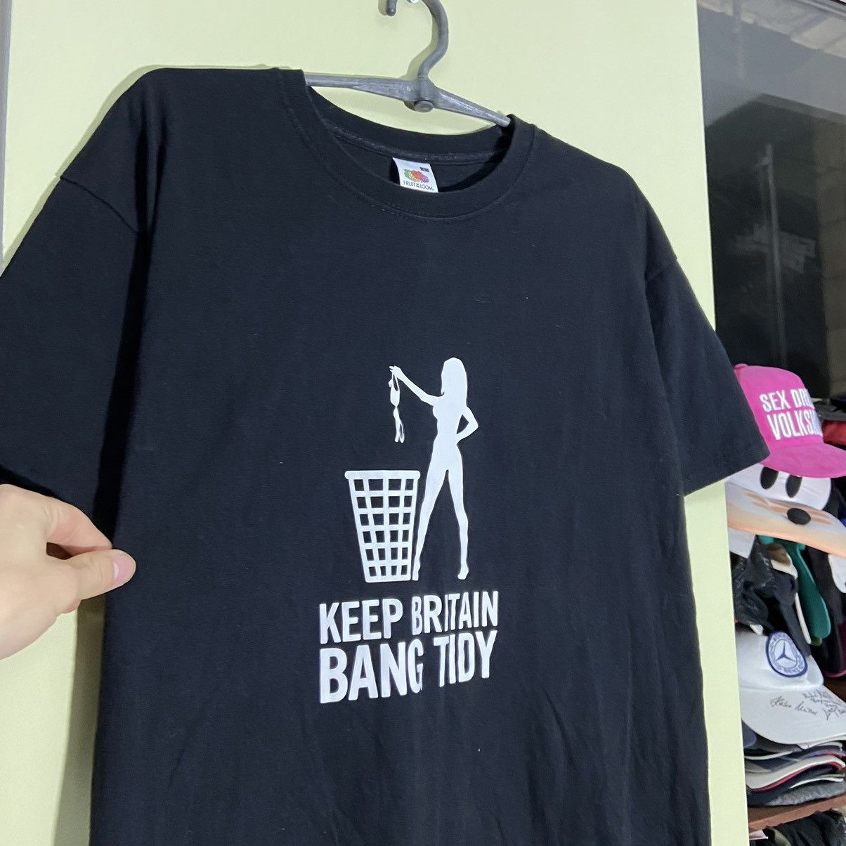 Vintage Vintage 90s Graphic Tee Humor Print Streetwear Skate Black L Size US L / EU 52-54 / 3 - 5 Thumbnail