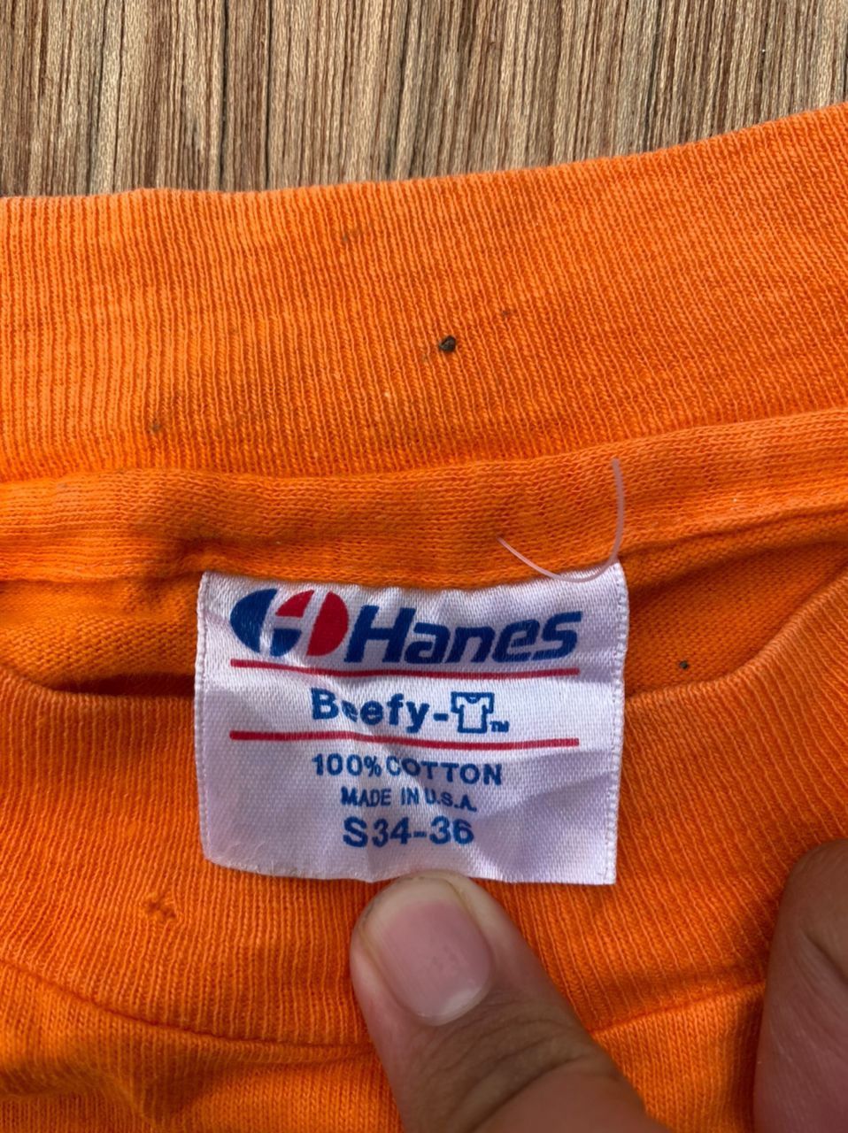 Hanes × Vintage Vintage Tee D 36 Size US S / EU 44-46 / 1 - 6 Thumbnail