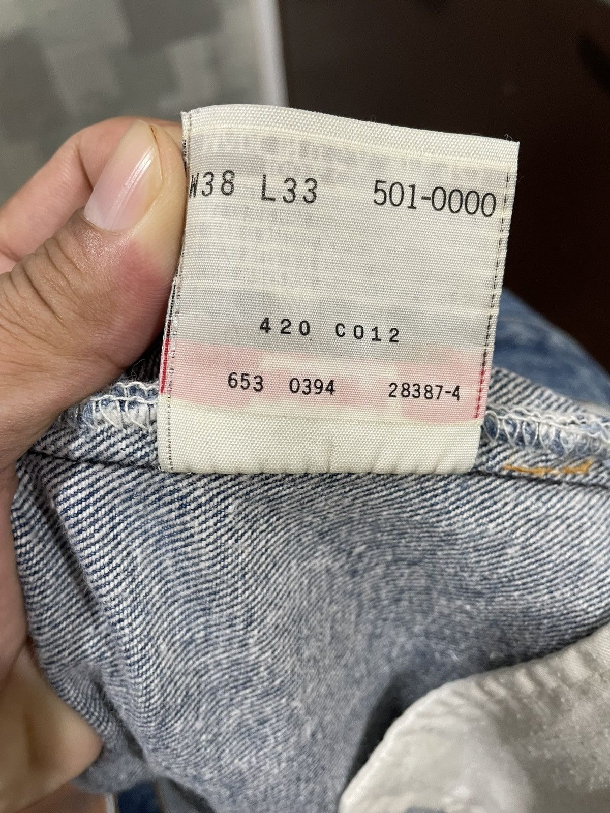 Levi's × Vintage vintage Levis 501 XX Made in Usa 90s Size US 36 / EU 52 - 7 Thumbnail