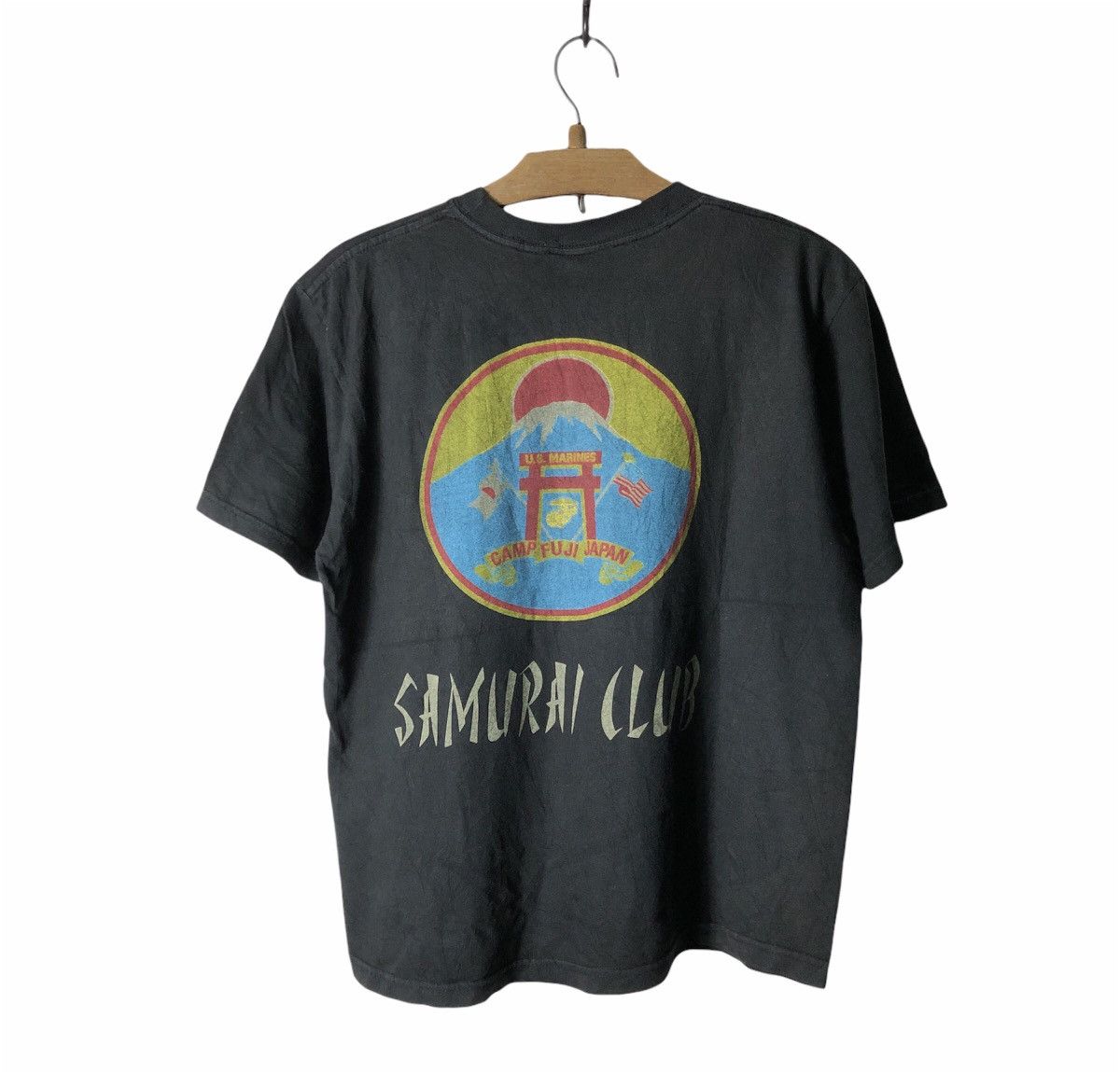 Buzz Rickson's × Toyo Enterprises Vintage Buzz Rickson Samurai Club Usmc Tshirt Size US M / EU 48-50 / 2 - 1 Thumbnail