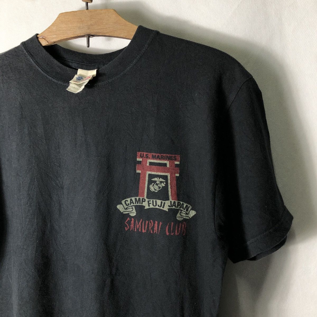 Buzz Rickson's × Toyo Enterprises Vintage Buzz Rickson Samurai Club Usmc Tshirt Size US M / EU 48-50 / 2 - 3 Thumbnail