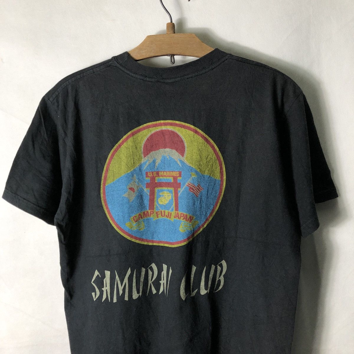 Buzz Rickson's × Toyo Enterprises Vintage Buzz Rickson Samurai Club Usmc Tshirt Size US M / EU 48-50 / 2 - 4 Thumbnail