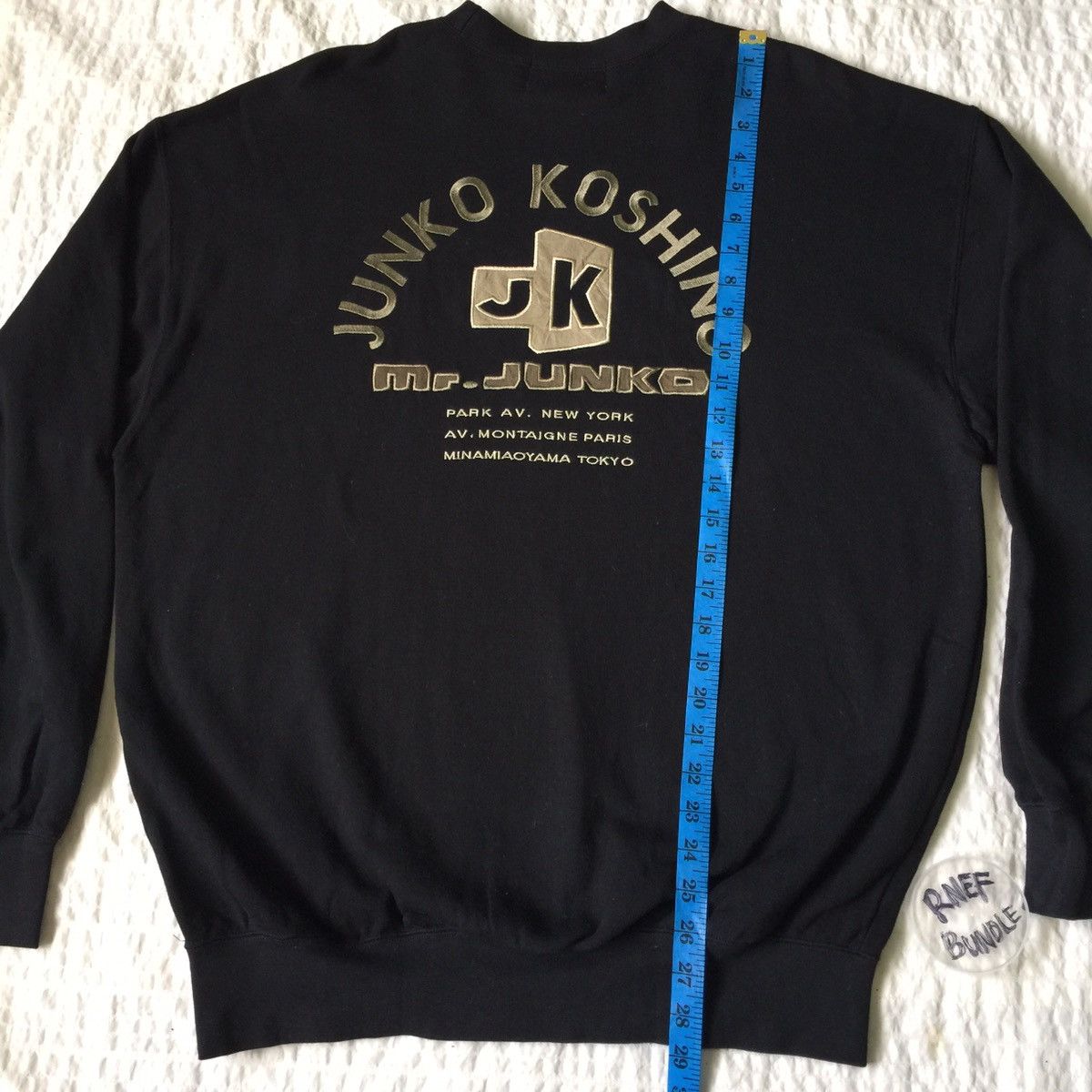 Japanese Brand BIG LOGO MR.JUNKO BY JUNKO KOSHINO FOR MEN Size US L / EU 52-54 / 3 - 12 Thumbnail