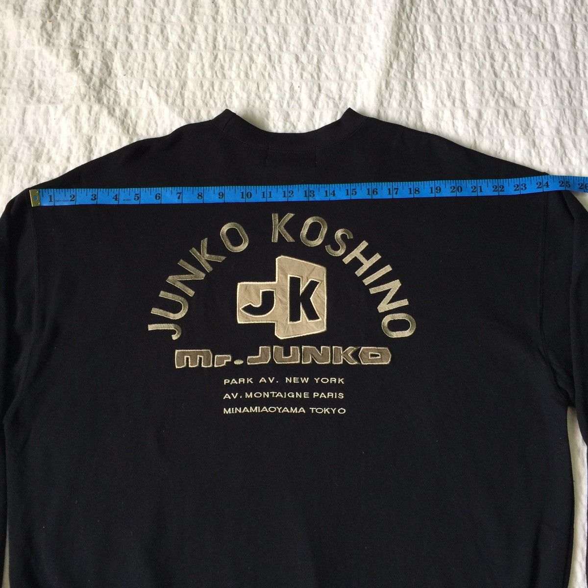 Japanese Brand BIG LOGO MR.JUNKO BY JUNKO KOSHINO FOR MEN Size US L / EU 52-54 / 3 - 11 Thumbnail