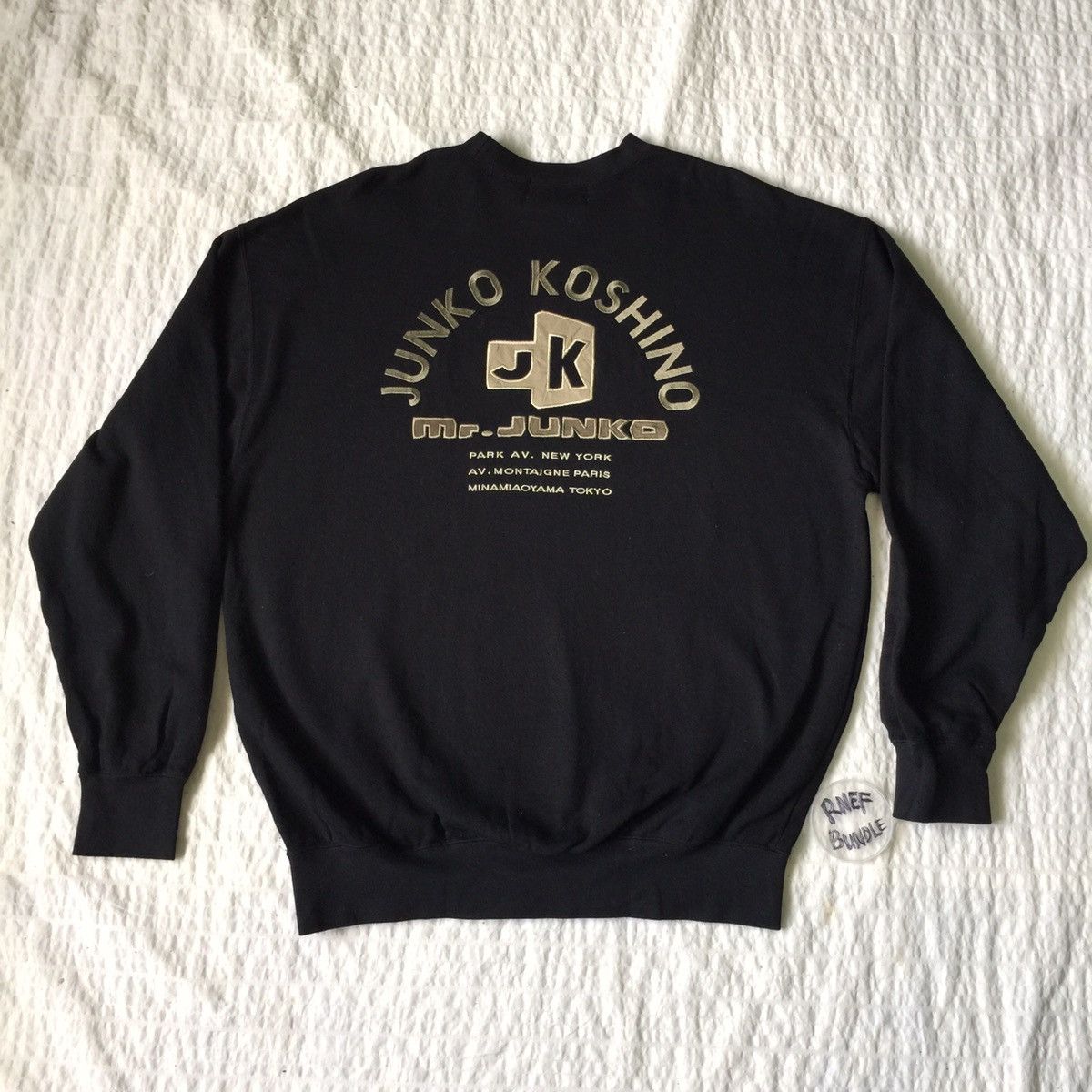 Japanese Brand BIG LOGO MR.JUNKO BY JUNKO KOSHINO FOR MEN Size US L / EU 52-54 / 3 - 9 Thumbnail