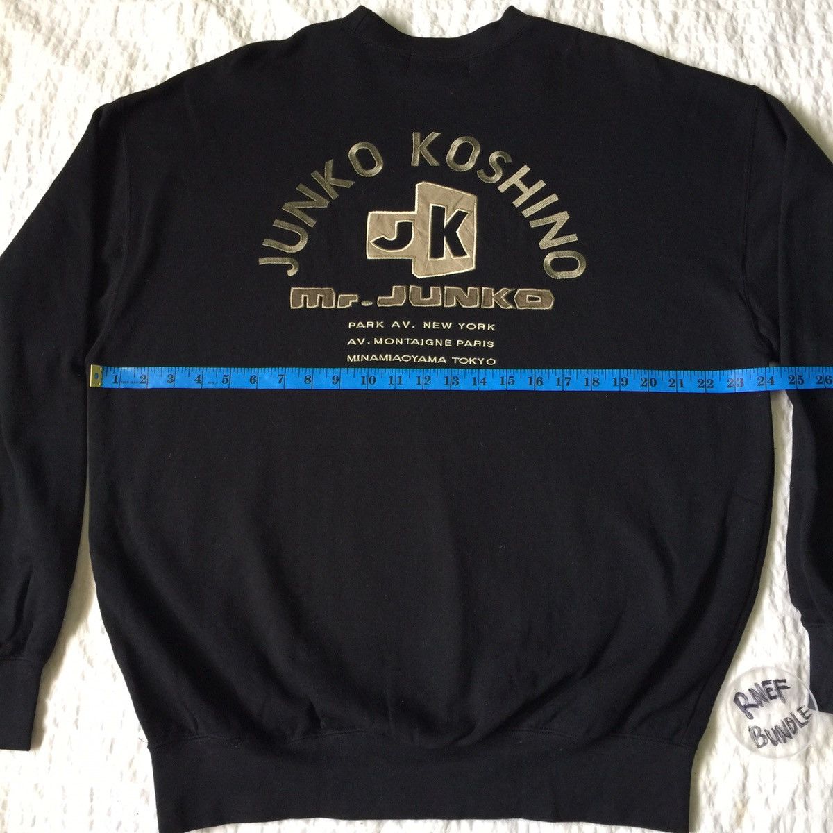 Japanese Brand BIG LOGO MR.JUNKO BY JUNKO KOSHINO FOR MEN Size US L / EU 52-54 / 3 - 10 Thumbnail
