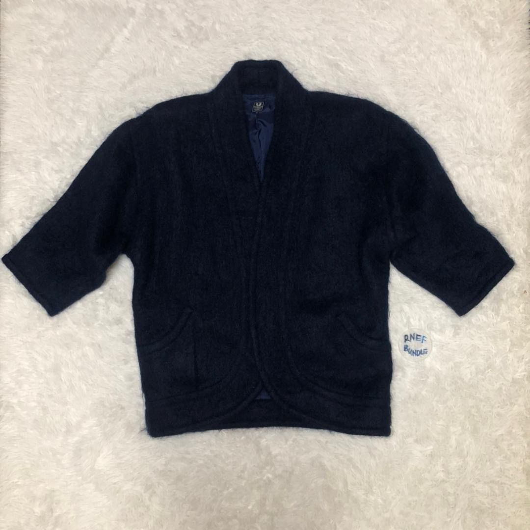 Emanuel Ungaro Vintage Emanuel Ungaro Parallele Paris Wool Cardigan Jacket Size US L / EU 52-54 / 3 - 1 Thumbnail