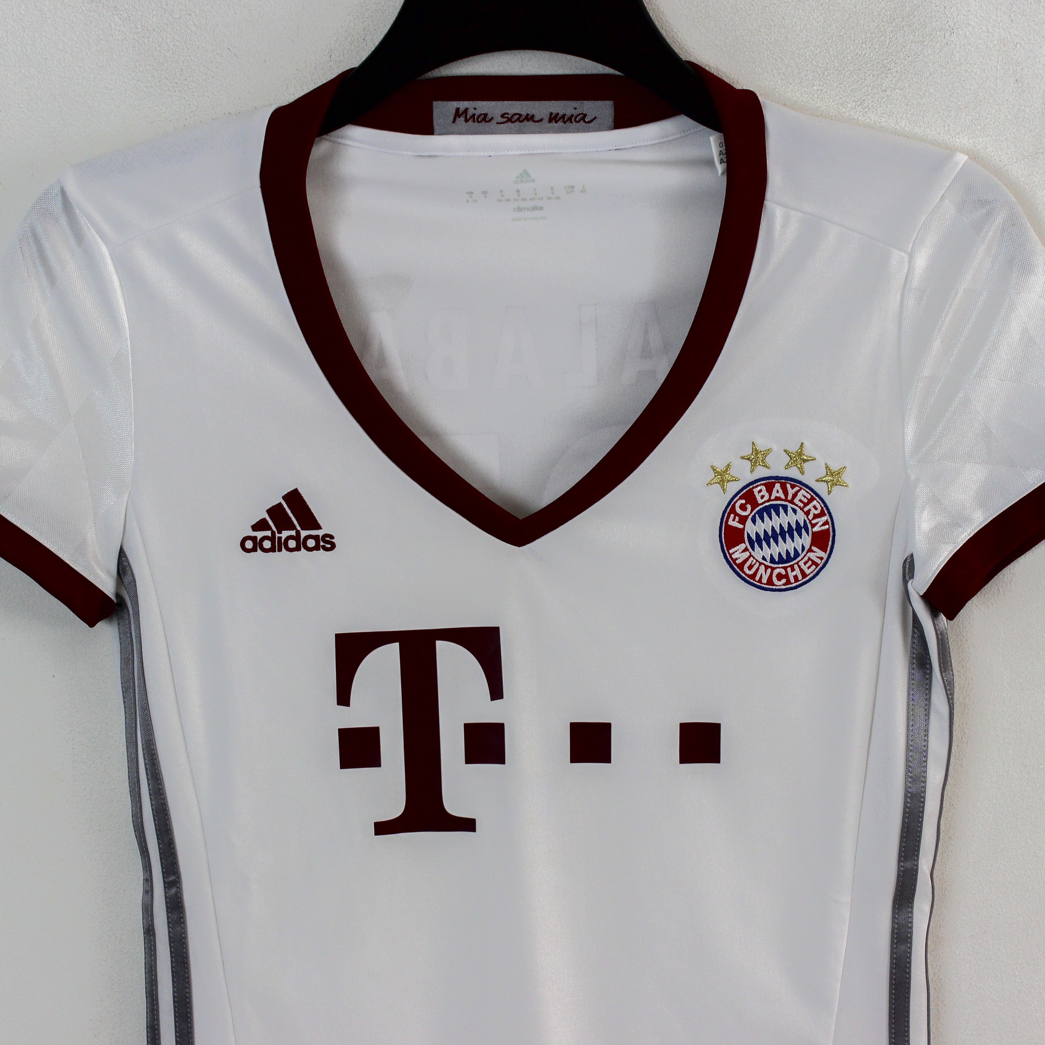 Adidas Bayern Munich Womens S Football 3rd Kit 2016 2017 #27 Alaba Size S / US 4 / IT 40 - 3 Thumbnail