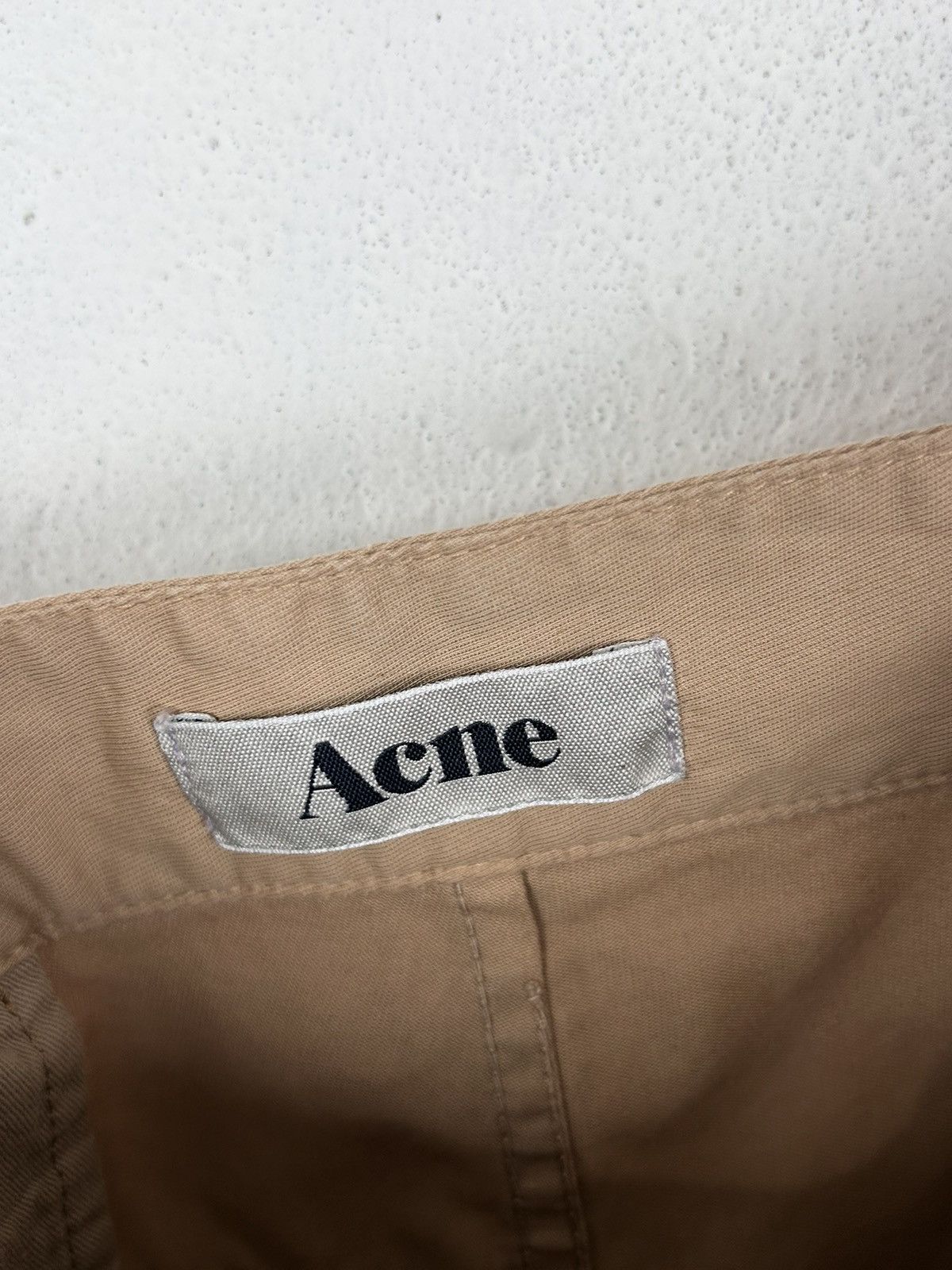 Acne Studios Vintage Acne Studios Mumbai SS11 Chino Shorts In Beige Size US 32 / EU 48 - 8 Thumbnail