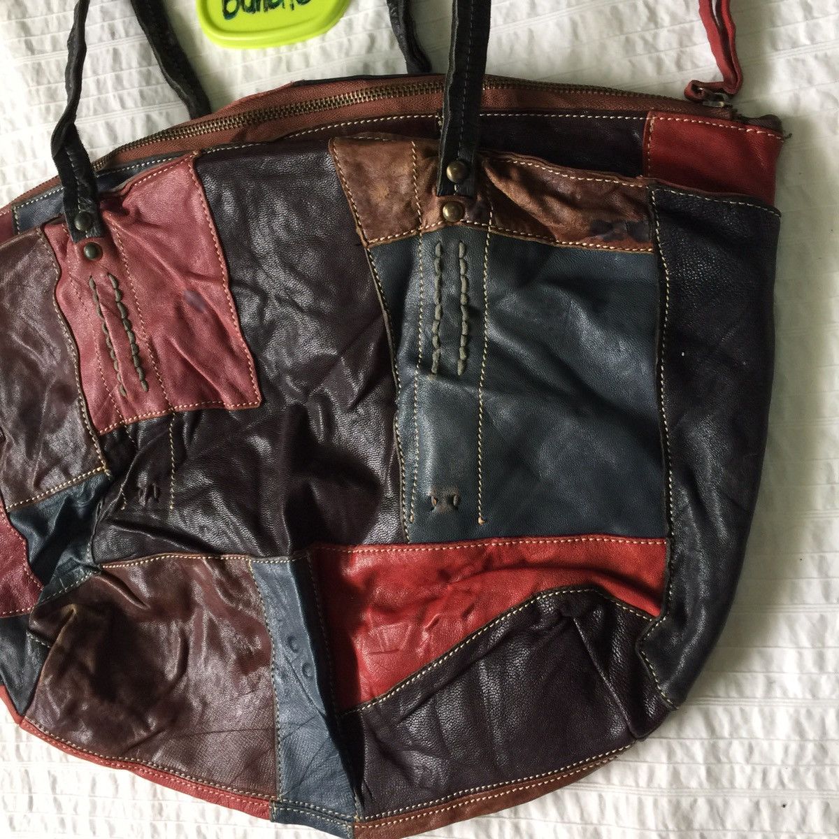 Leather Leather patches bag Size ONE SIZE - 2 Thumbnail