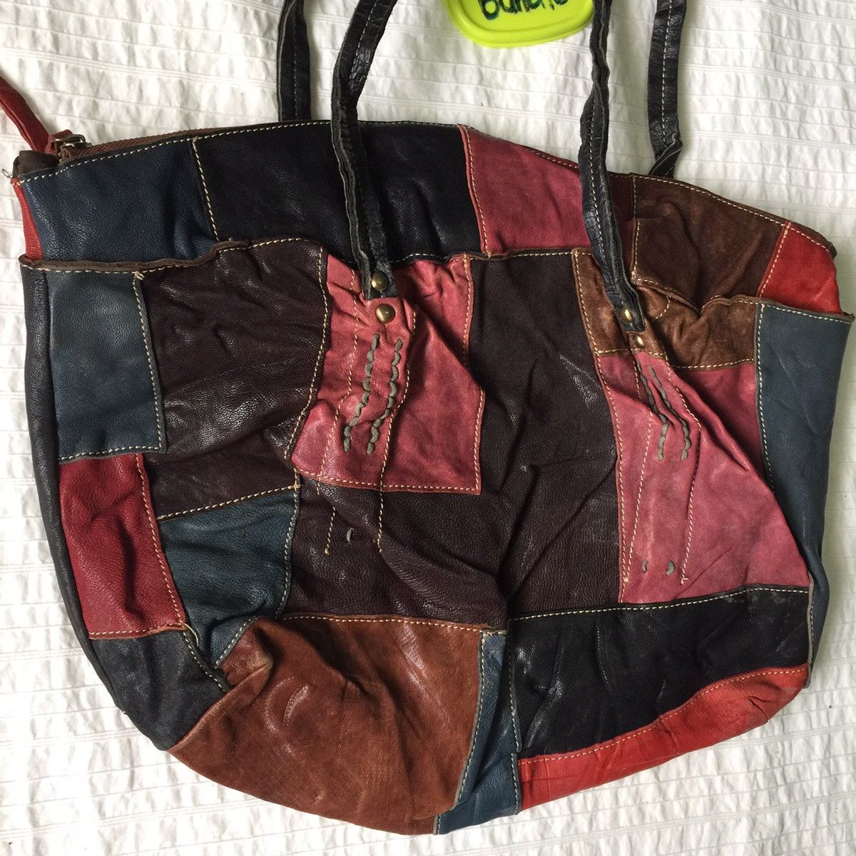 Leather Leather patches bag Size ONE SIZE - 9 Thumbnail