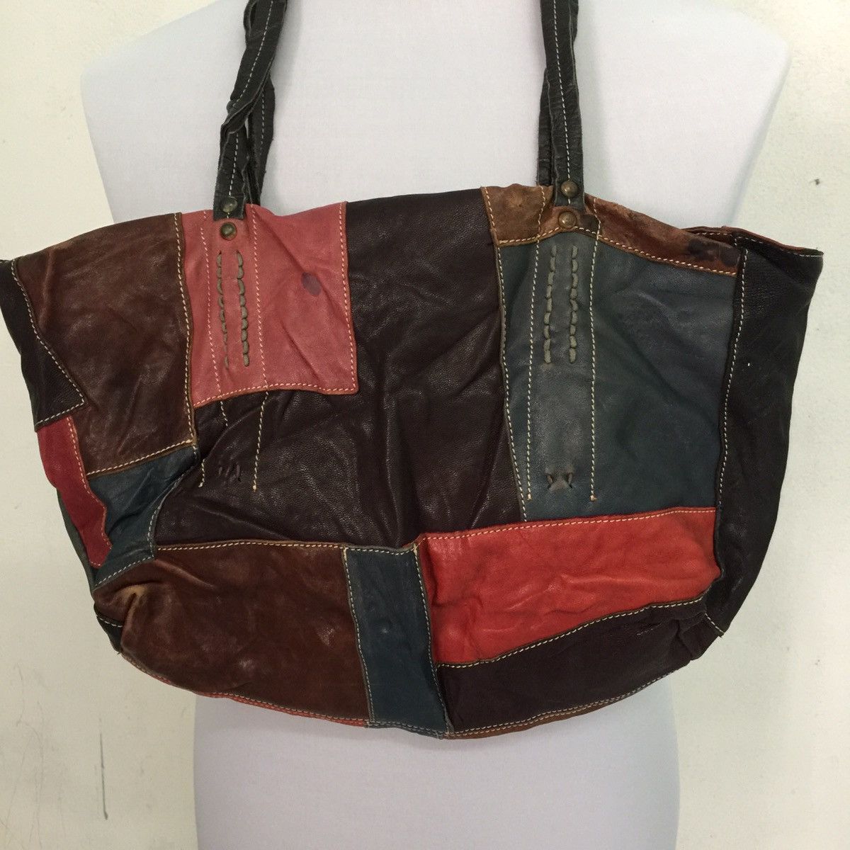 Leather Leather patches bag Size ONE SIZE - 15 Thumbnail