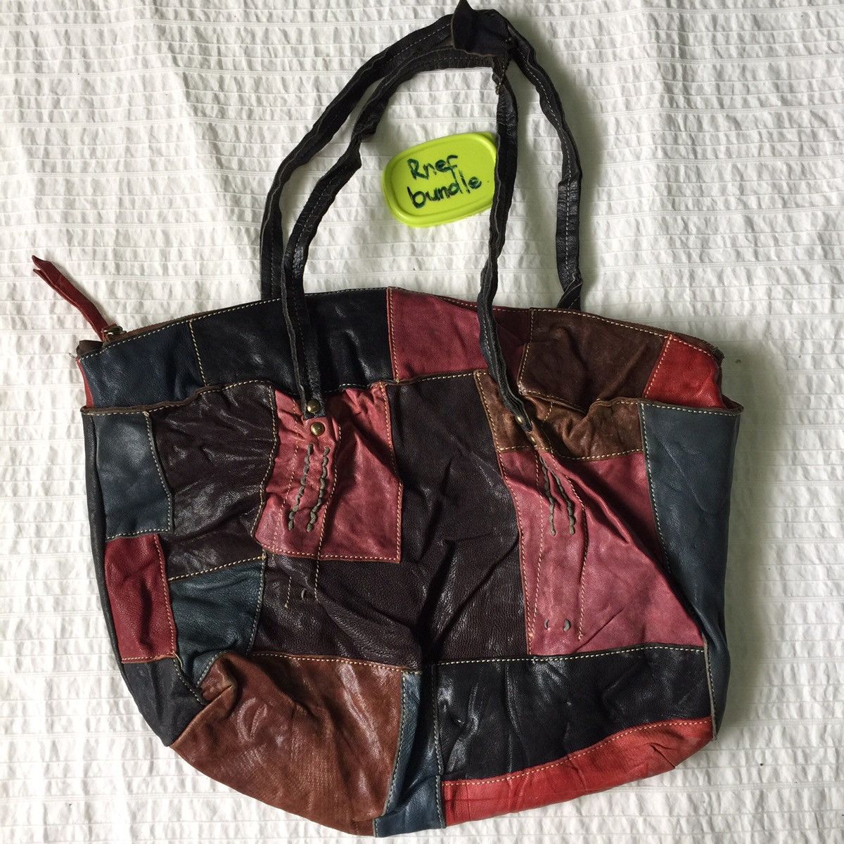 Leather Leather patches bag Size ONE SIZE - 7 Thumbnail