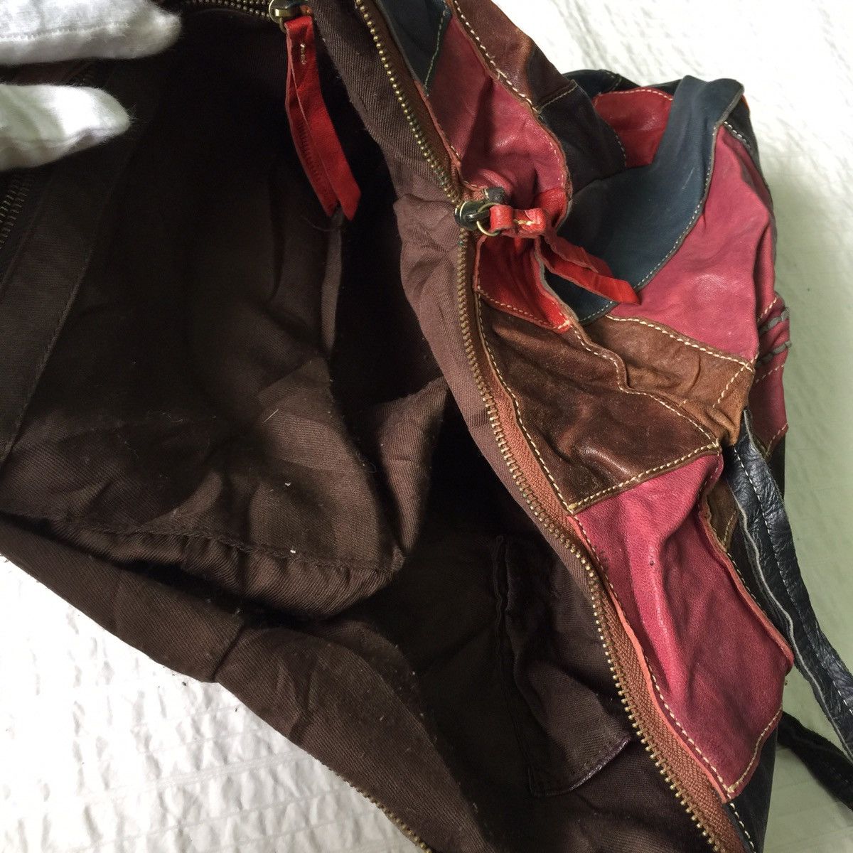 Leather Leather patches bag Size ONE SIZE - 11 Thumbnail