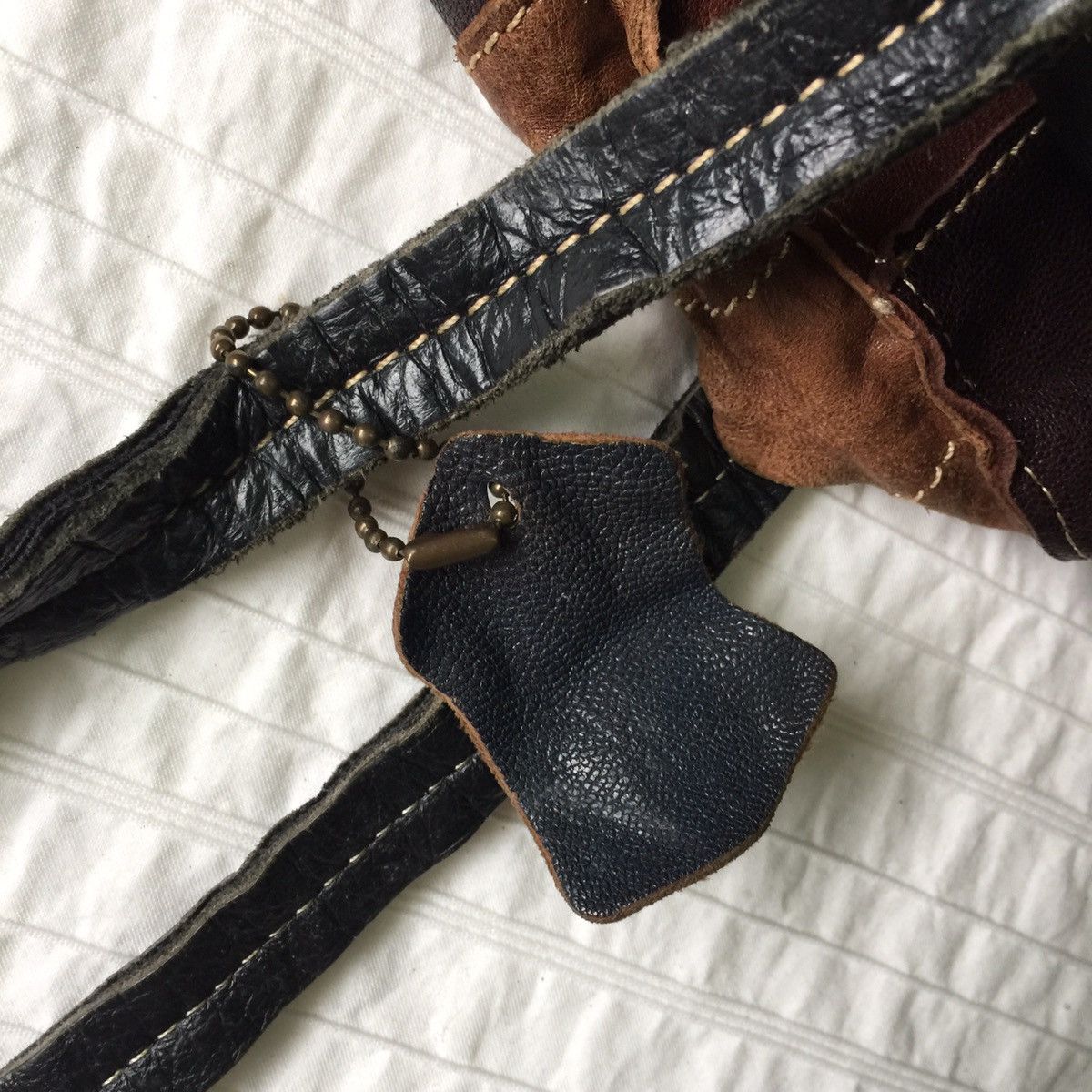 Leather Leather patches bag Size ONE SIZE - 13 Thumbnail