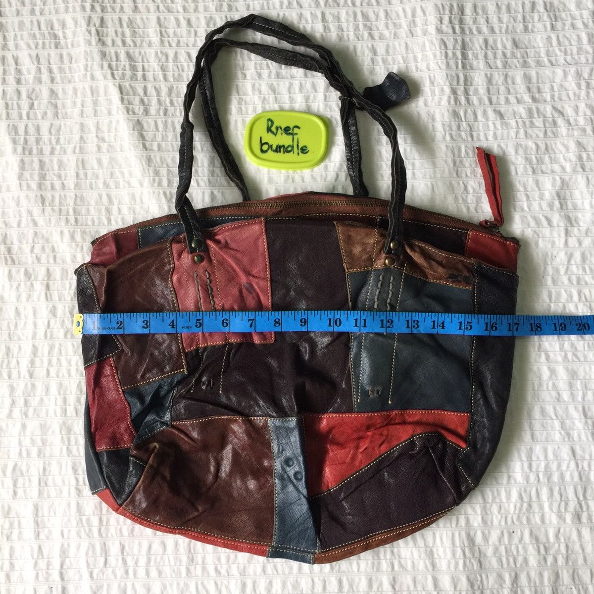 Leather Leather patches bag Size ONE SIZE - 4 Thumbnail