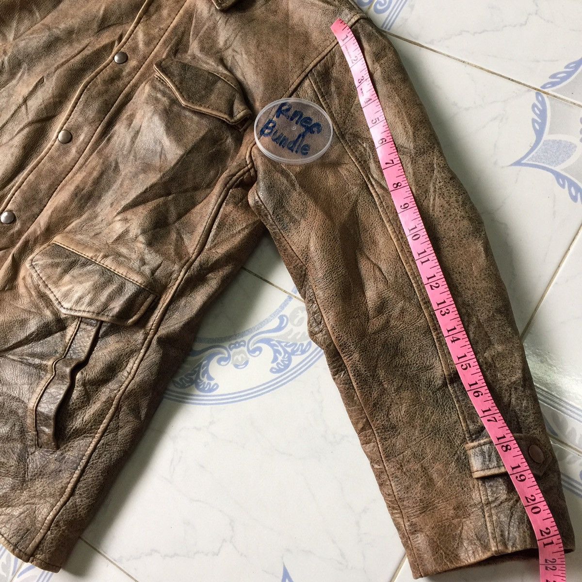 Other Guarantee for real leather wind armor jacket Size US M / EU 48-50 / 2 - 17 Thumbnail