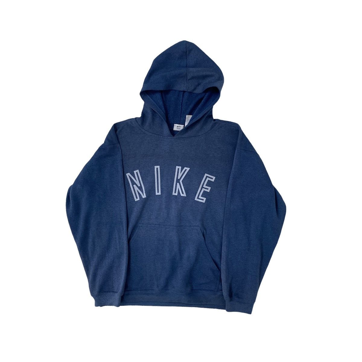 image of Nike Large Nike Sweater Hoodie in Blue, Men's (Size Small)