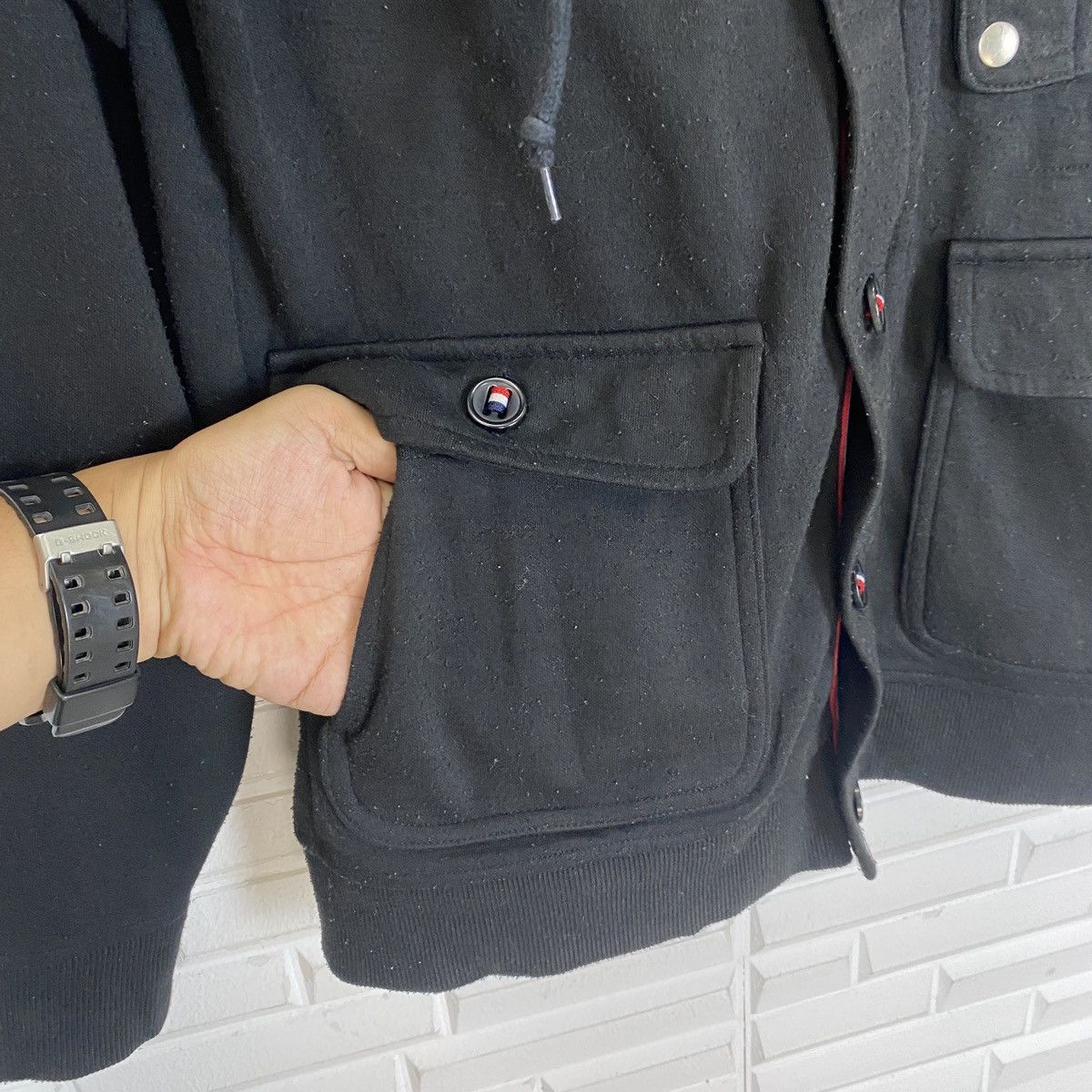 Beams Plus Beams Hearts Button Up Zipper Hooded Jacket Size US S / EU 44-46 / 1 - 9 Thumbnail