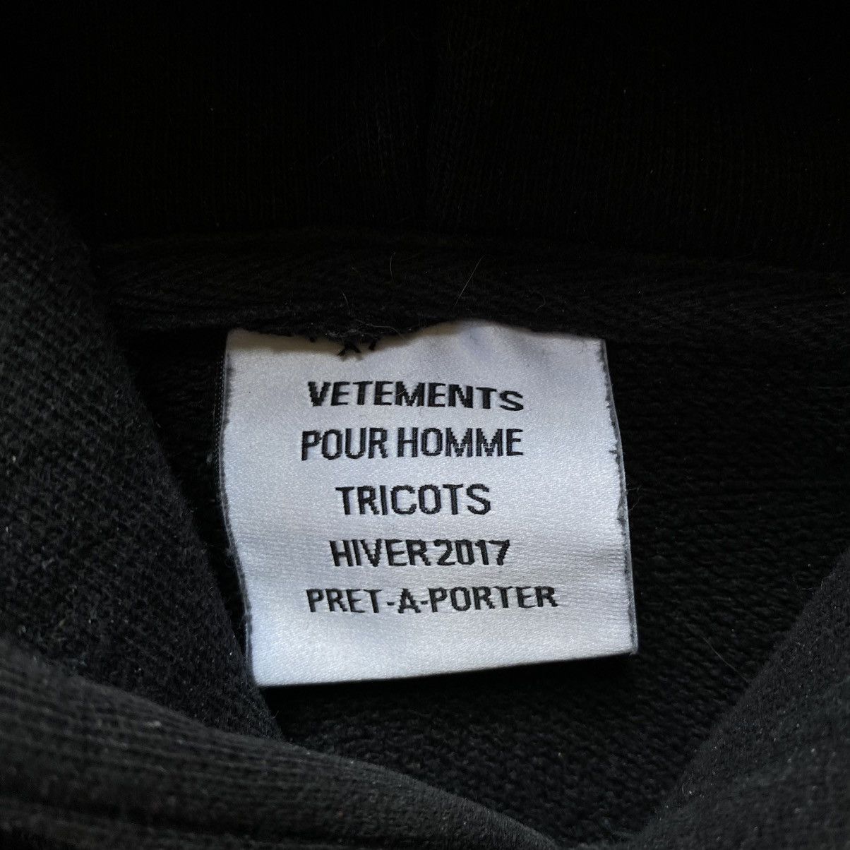 Vetements Vetements Total Fucking Darkness Hoodie Size US M / EU 48-50 / 2 - 11 Thumbnail