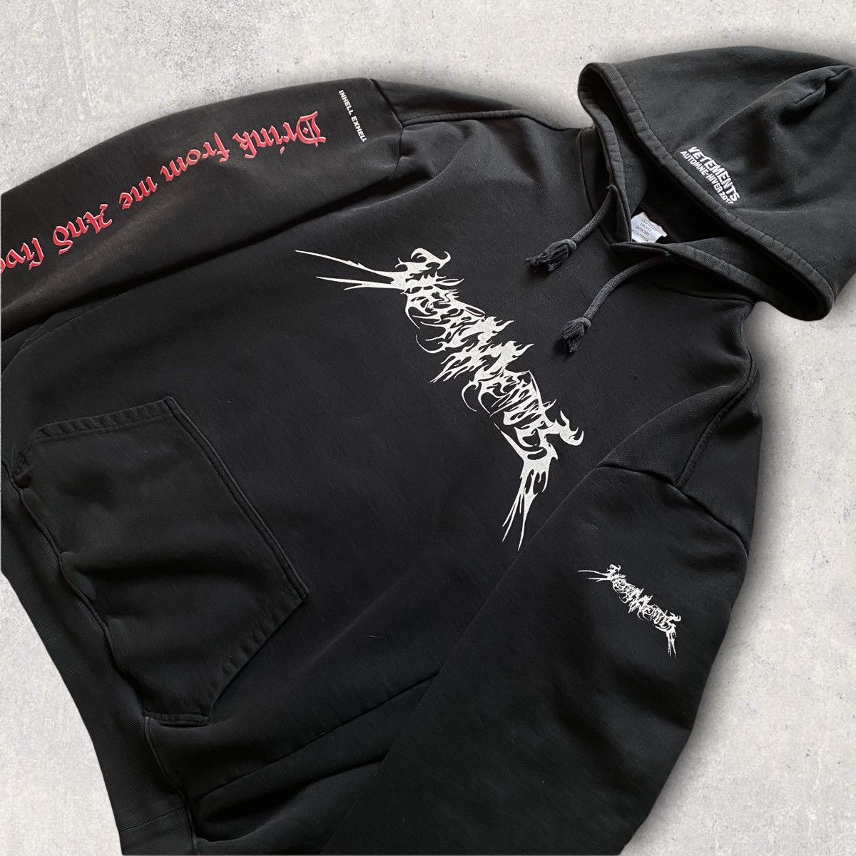Vetements Vetements Total Fucking Darkness Hoodie Size US M / EU 48-50 / 2 - 6 Thumbnail