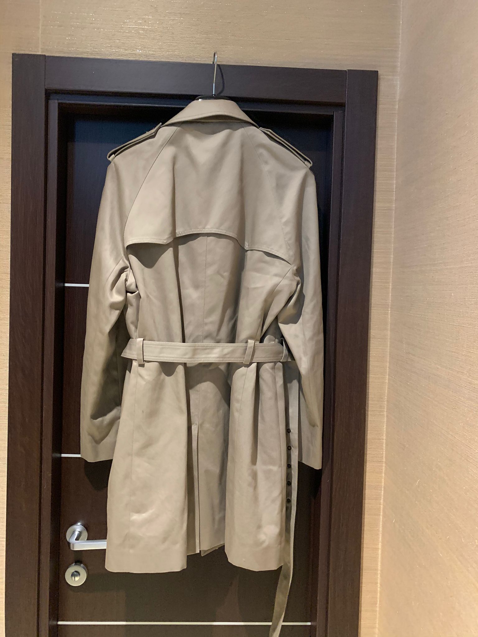 Saint Laurent Paris Belted Trench Coat Size US L / EU 52-54 / 3 - 13 Thumbnail