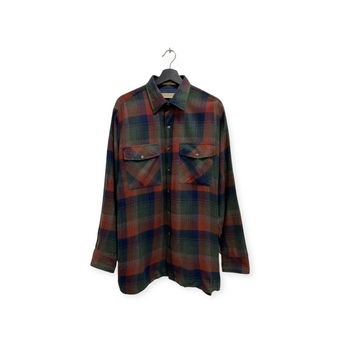 Vintage ClayBrooke Outdoor Plaid Button Ups Jacket