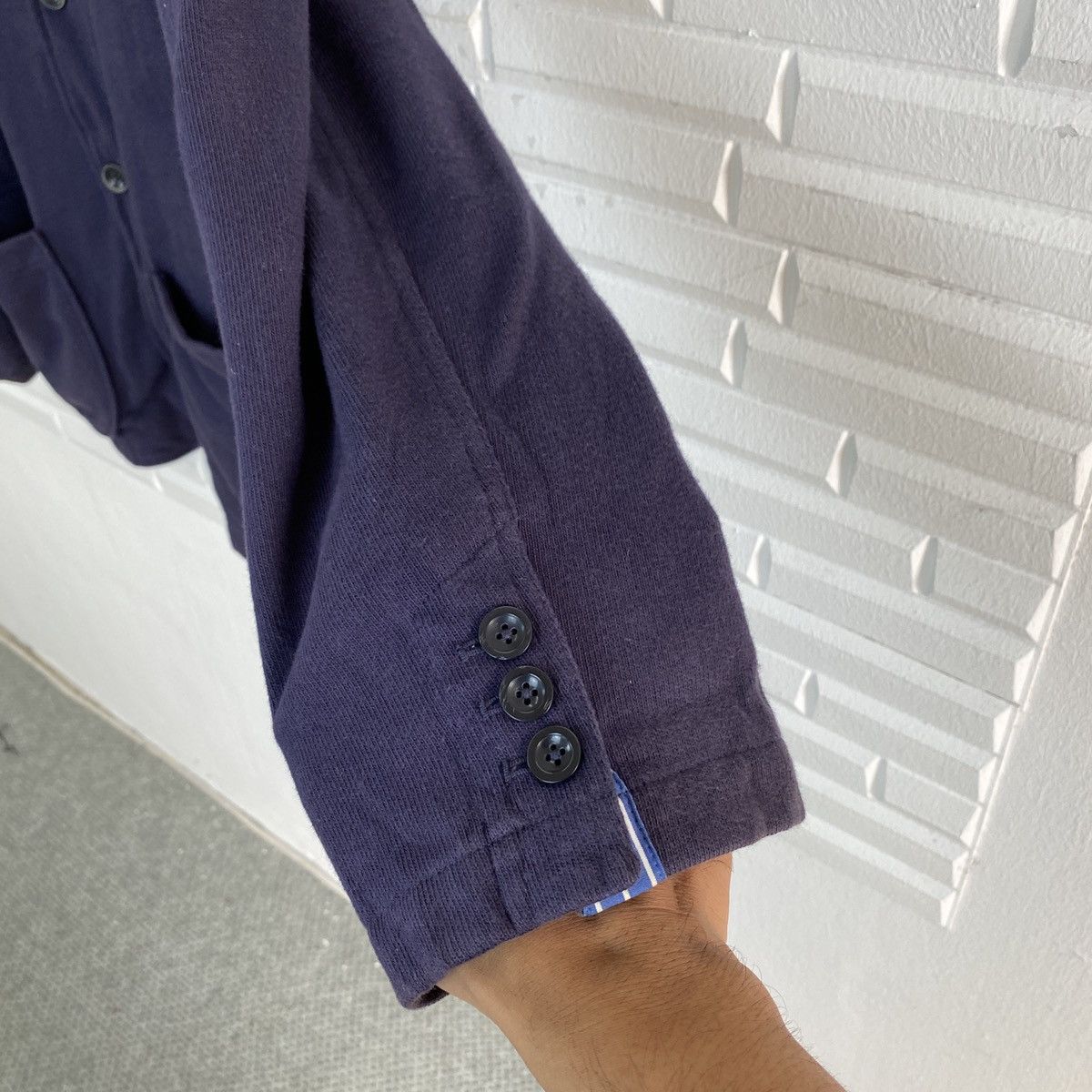 Designer Tommy Hilfiger Embroidery Button Up Coat Size US L / EU 52-54 / 3 - 13 Thumbnail