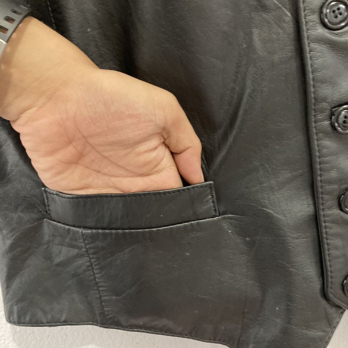 ICON Motorsports Berman's The Leather Experts Vest Size US XS / EU 42 / 0 - 4 Thumbnail
