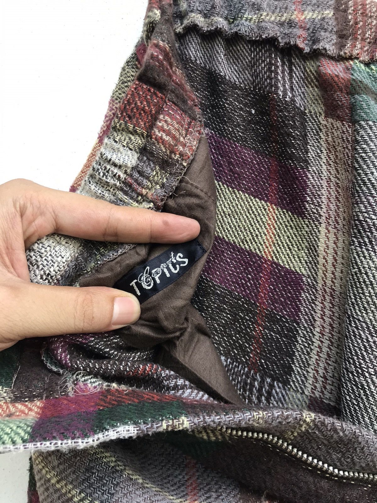Art Comes First × Japanese Brand Very Nice Japanese Brand Topics Checkered Pants Size US 32 / EU 48 - 14 Thumbnail