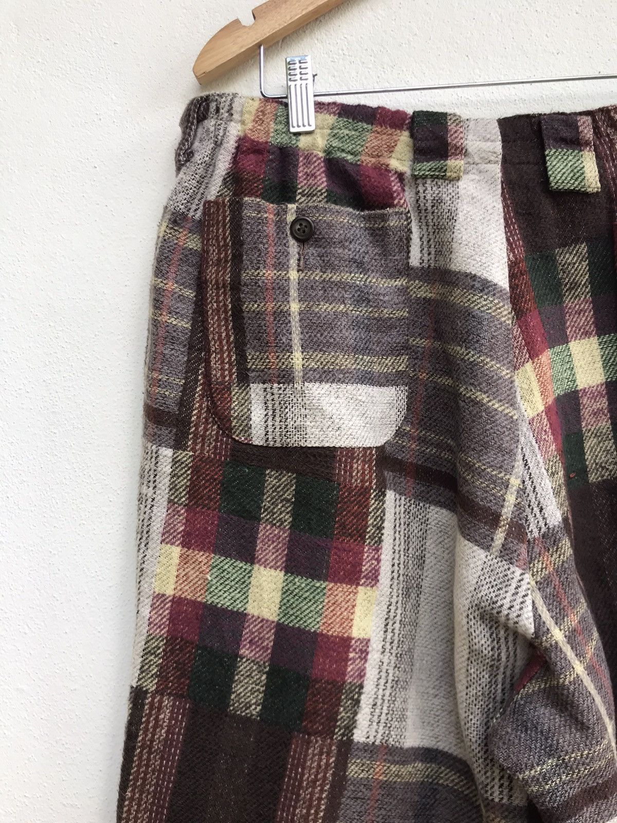 Art Comes First × Japanese Brand Very Nice Japanese Brand Topics Checkered Pants Size US 32 / EU 48 - 3 Thumbnail