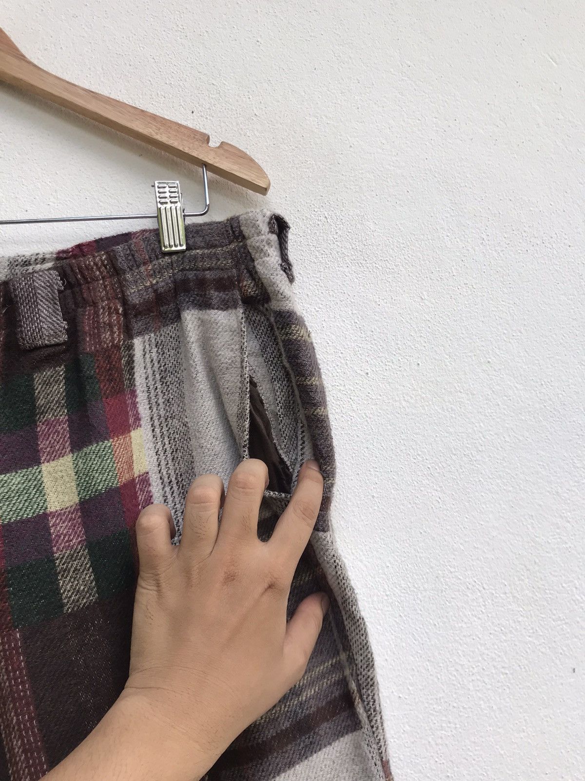 Art Comes First × Japanese Brand Very Nice Japanese Brand Topics Checkered Pants Size US 32 / EU 48 - 13 Thumbnail