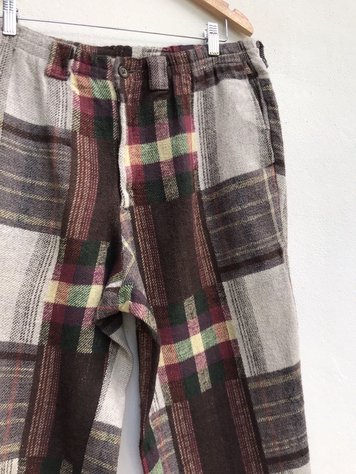 Art Comes First × Japanese Brand Very Nice Japanese Brand Topics Checkered Pants Size US 32 / EU 48 - 4 Thumbnail