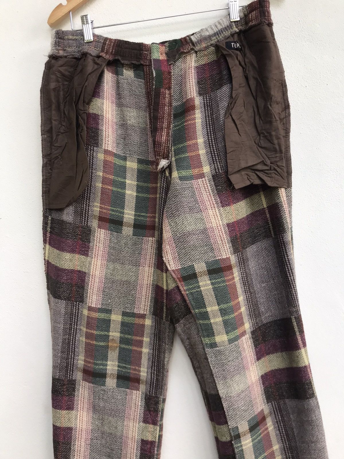 Art Comes First × Japanese Brand Very Nice Japanese Brand Topics Checkered Pants Size US 32 / EU 48 - 19 Thumbnail