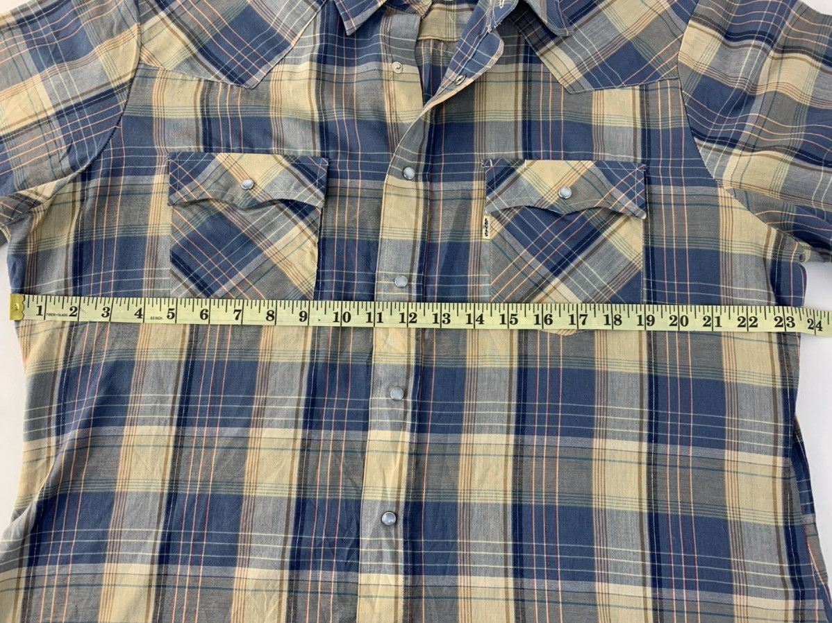 Levi's 80s Levi’s Strauss Plaid Checked Flannel Western Shirt Size US XL / EU 56 / 4 - 6 Thumbnail