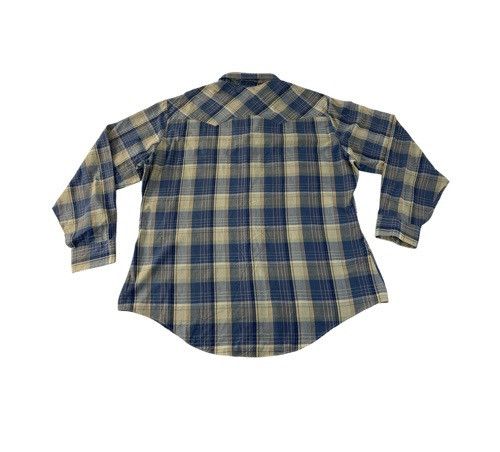 Levi's 80s Levi’s Strauss Plaid Checked Flannel Western Shirt Size US XL / EU 56 / 4 - 2 Thumbnail