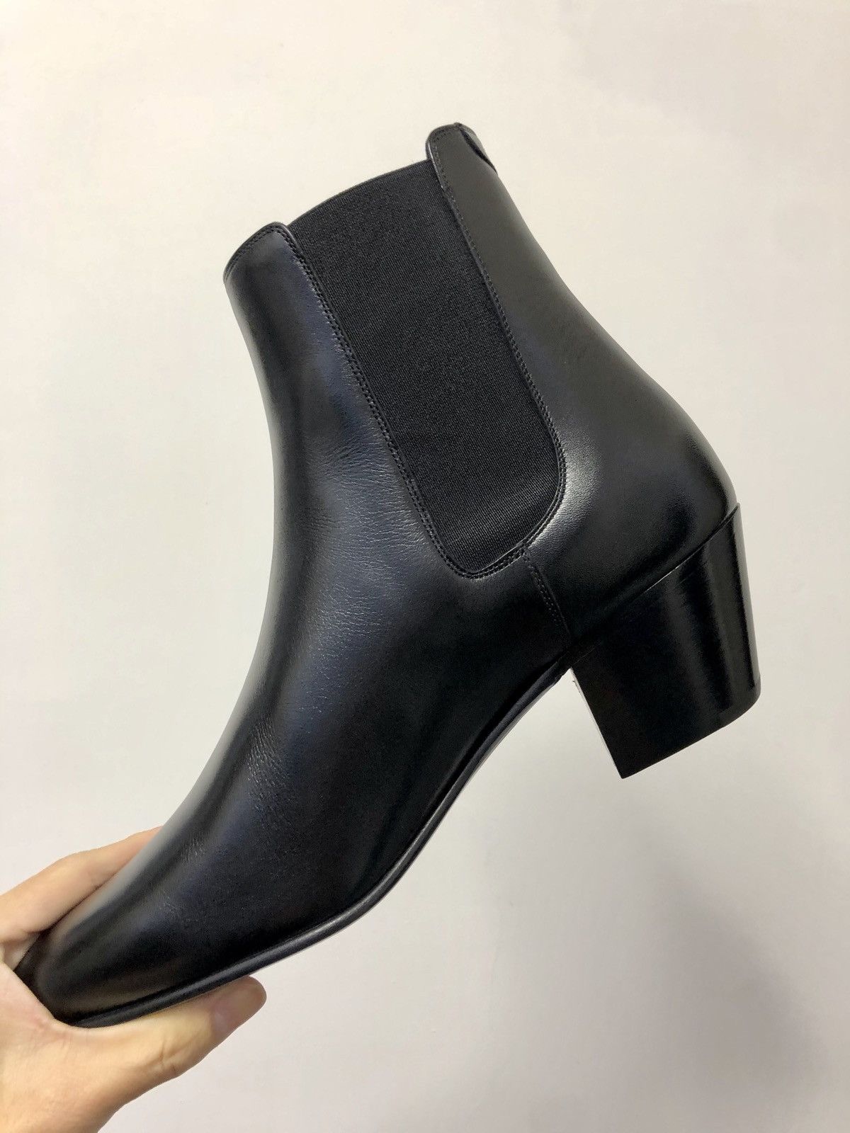 Celine × Hedi Slimane SS20 Hedi 60mm Jacno Chelsea Boots39/43/44 Size US 10 / EU 43 - 2 Thumbnail