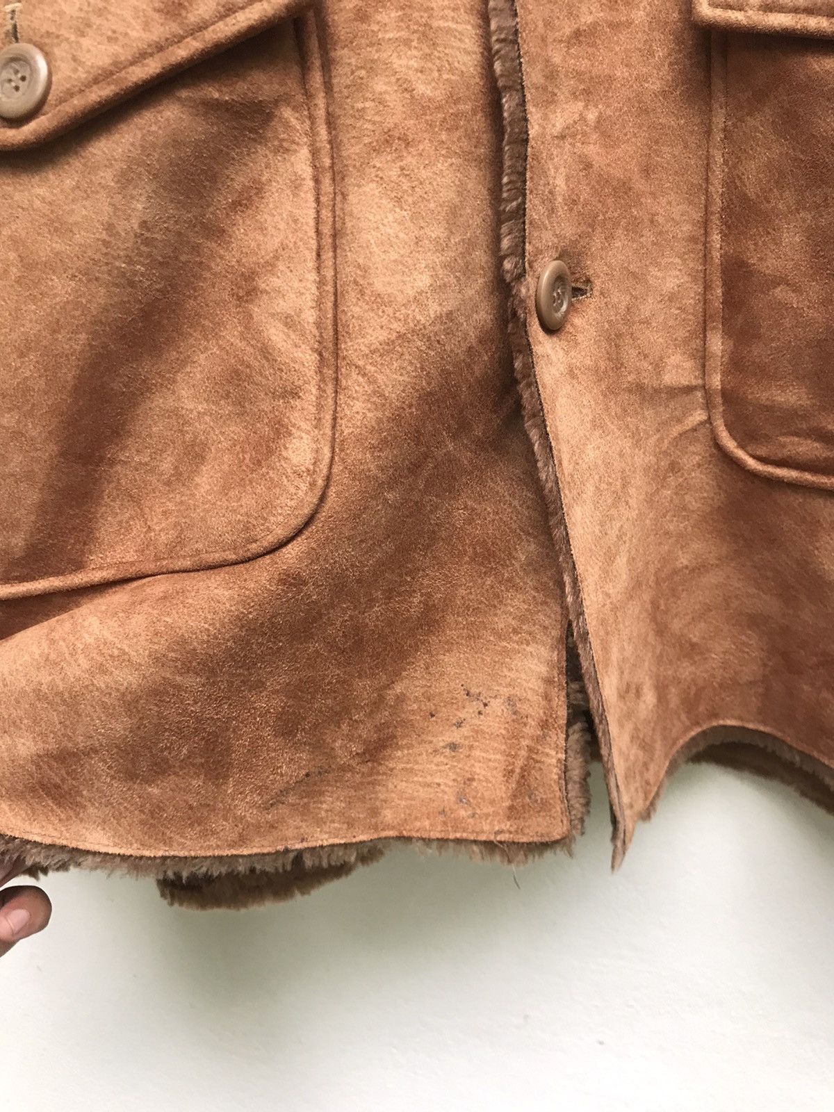 Genuine Leather Louis Chavlon Leather Coat Jacket Size US XL / EU 56 / 4 - 10 Thumbnail