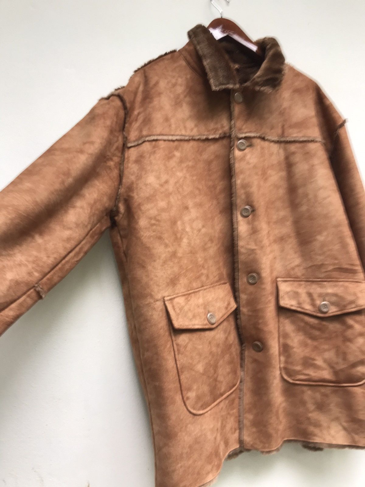 Genuine Leather Louis Chavlon Leather Coat Jacket Size US XL / EU 56 / 4 - 3 Thumbnail