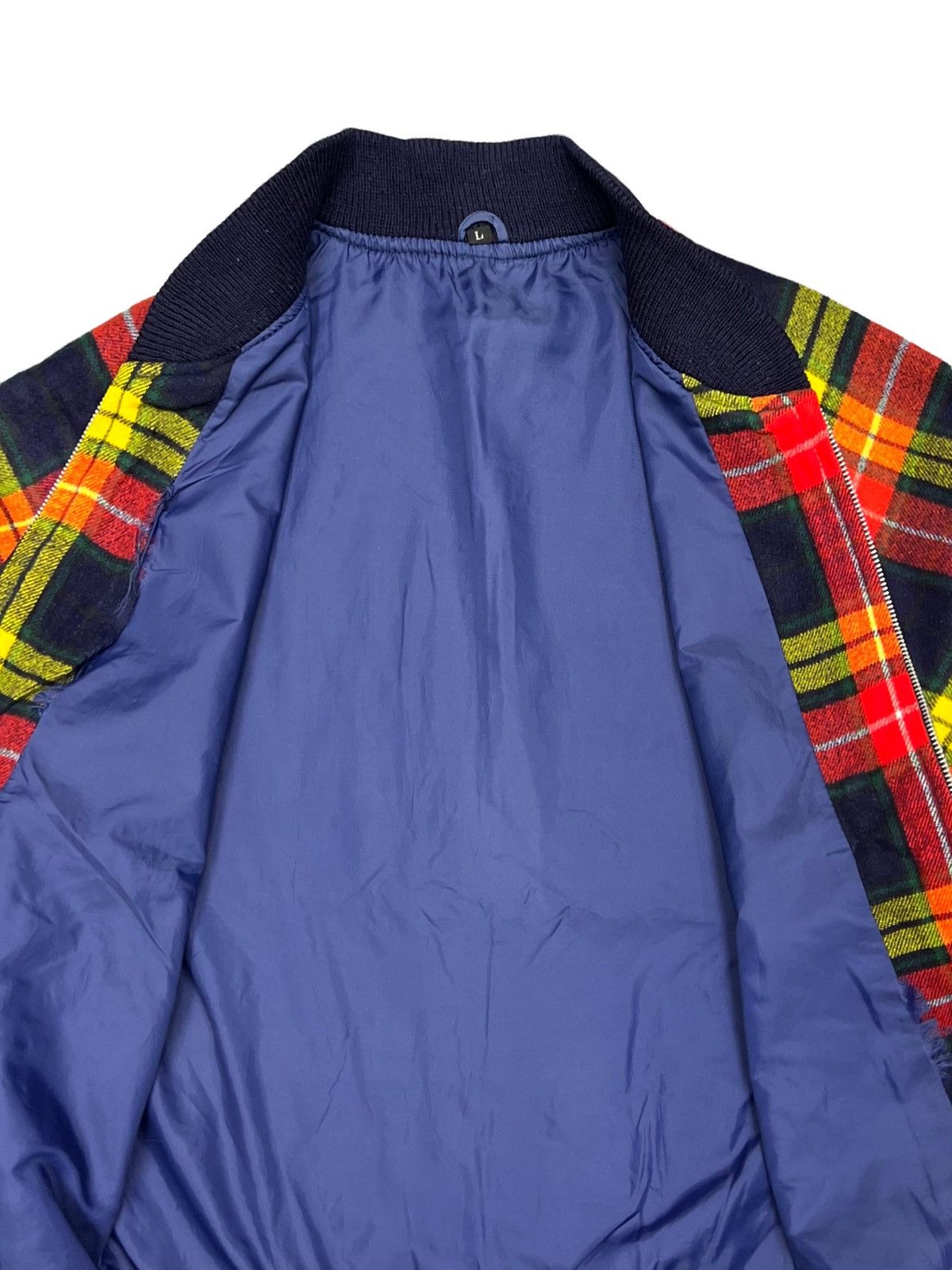 Designer Scottish Buchanan Modern Clan Tartan Bomber Jacket Size US M / EU 48-50 / 2 - 16 Thumbnail
