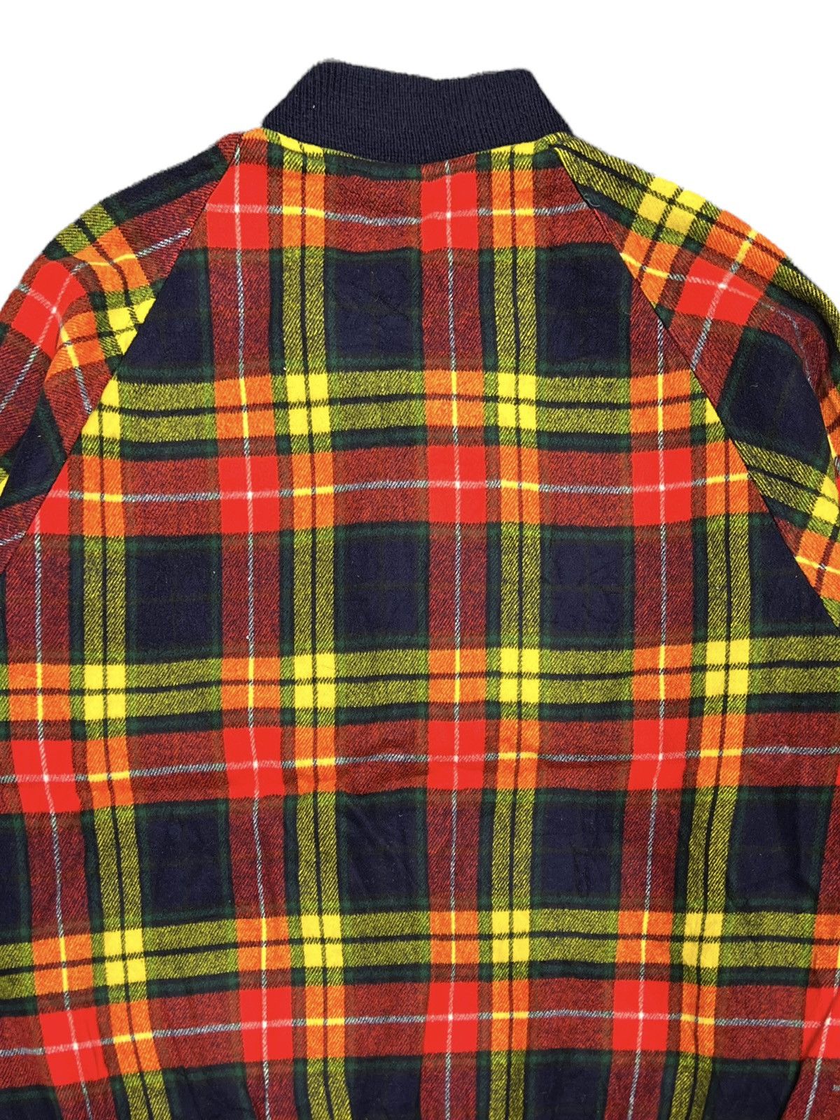Designer Scottish Buchanan Modern Clan Tartan Bomber Jacket Size US M / EU 48-50 / 2 - 11 Thumbnail