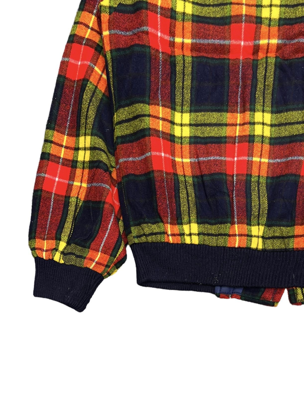 Designer Scottish Buchanan Modern Clan Tartan Bomber Jacket Size US M / EU 48-50 / 2 - 13 Thumbnail