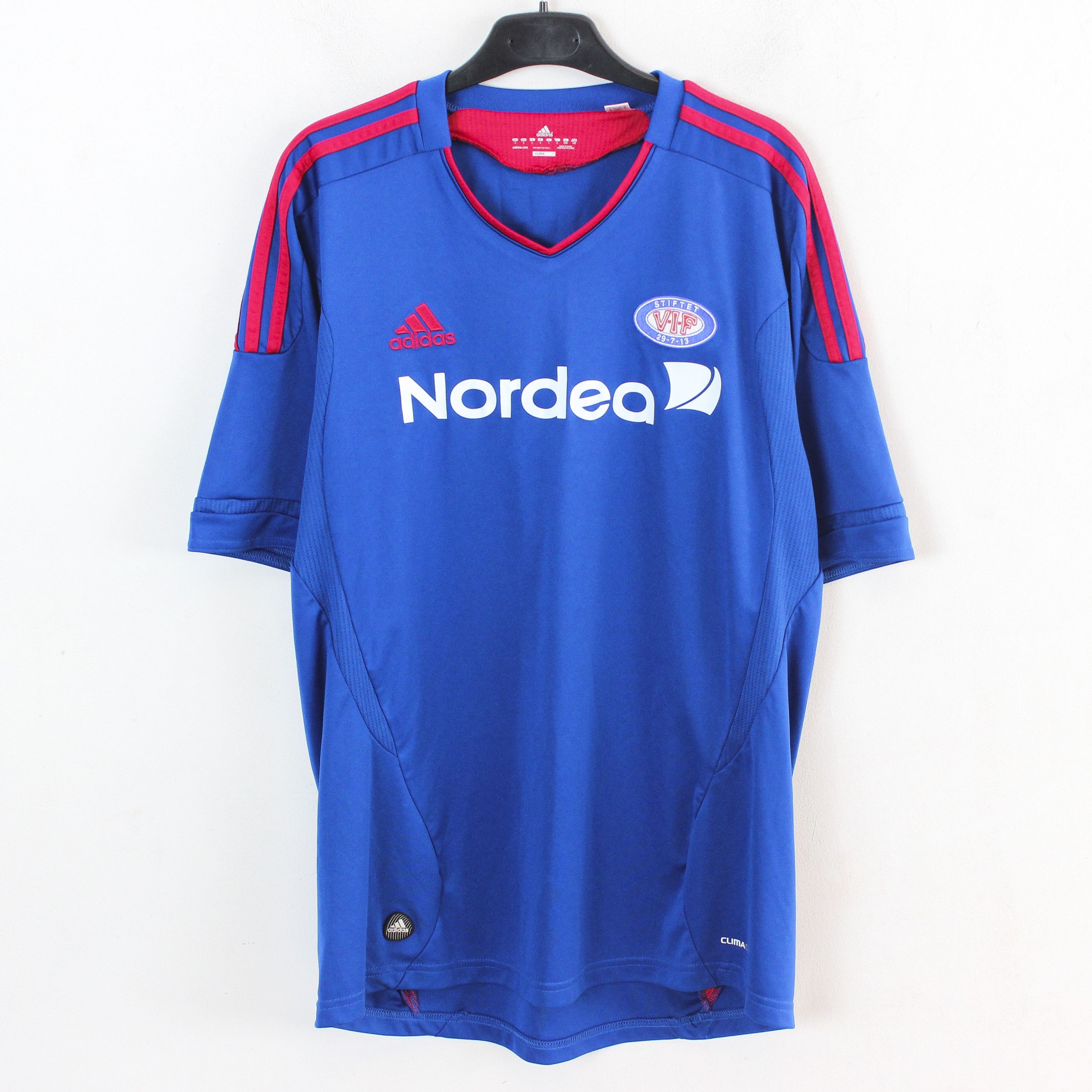 Adidas Vålerenga Mens L Football Soccer Home Jersey Shirt 2011 2012 Size US L / EU 52-54 / 3 - 1 Thumbnail