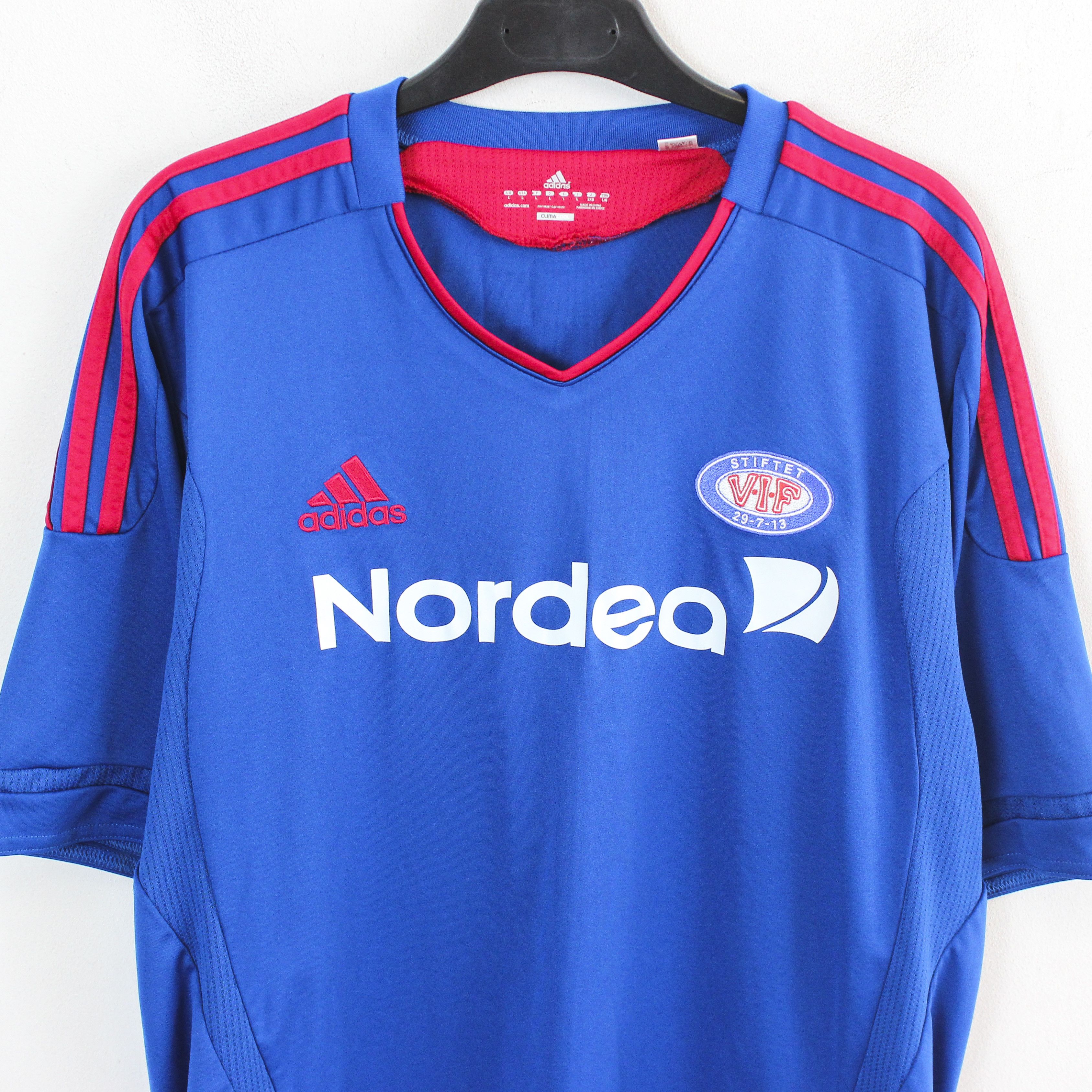 Adidas Vålerenga Mens L Football Soccer Home Jersey Shirt 2011 2012 Size US L / EU 52-54 / 3 - 2 Thumbnail