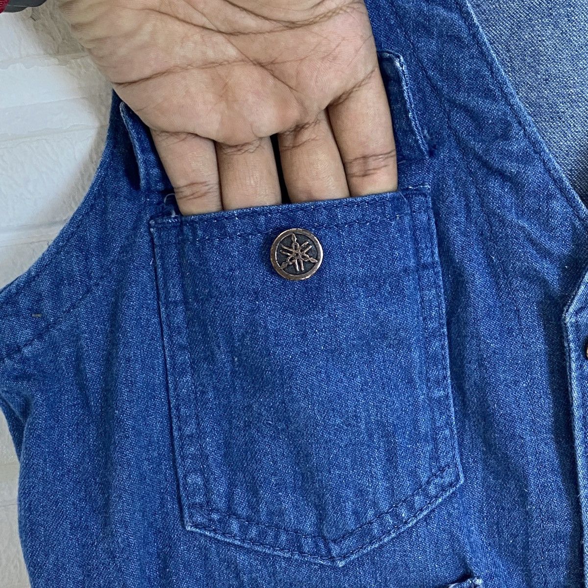 Big John Big John Yamaha Button Vintage Style Vest Size US M / EU 48-50 / 2 - 6 Thumbnail