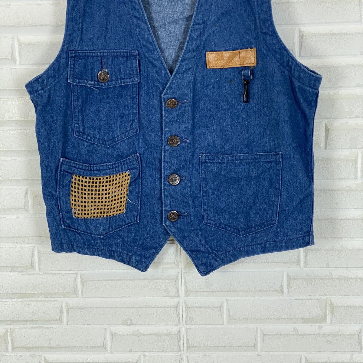 Big John Big John Yamaha Button Vintage Style Vest Size US M / EU 48-50 / 2 - 4 Thumbnail